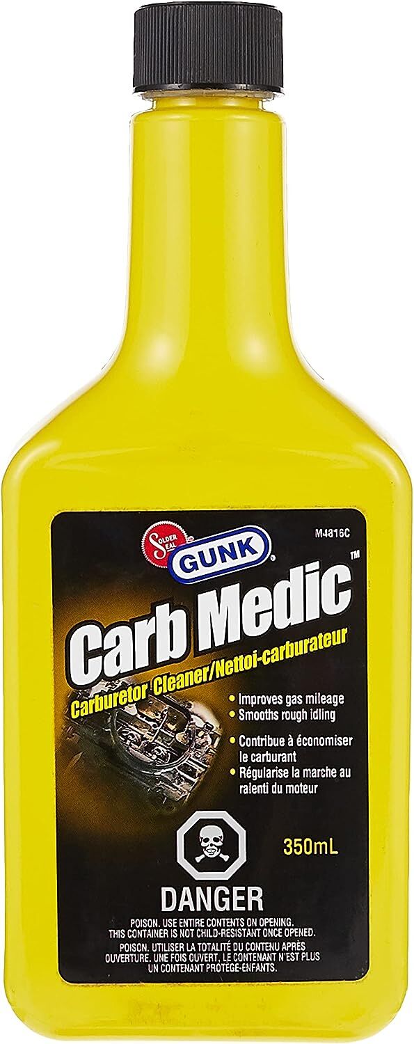 spare parts GUNK CARB MEDIC CARBURETOR CLEANER