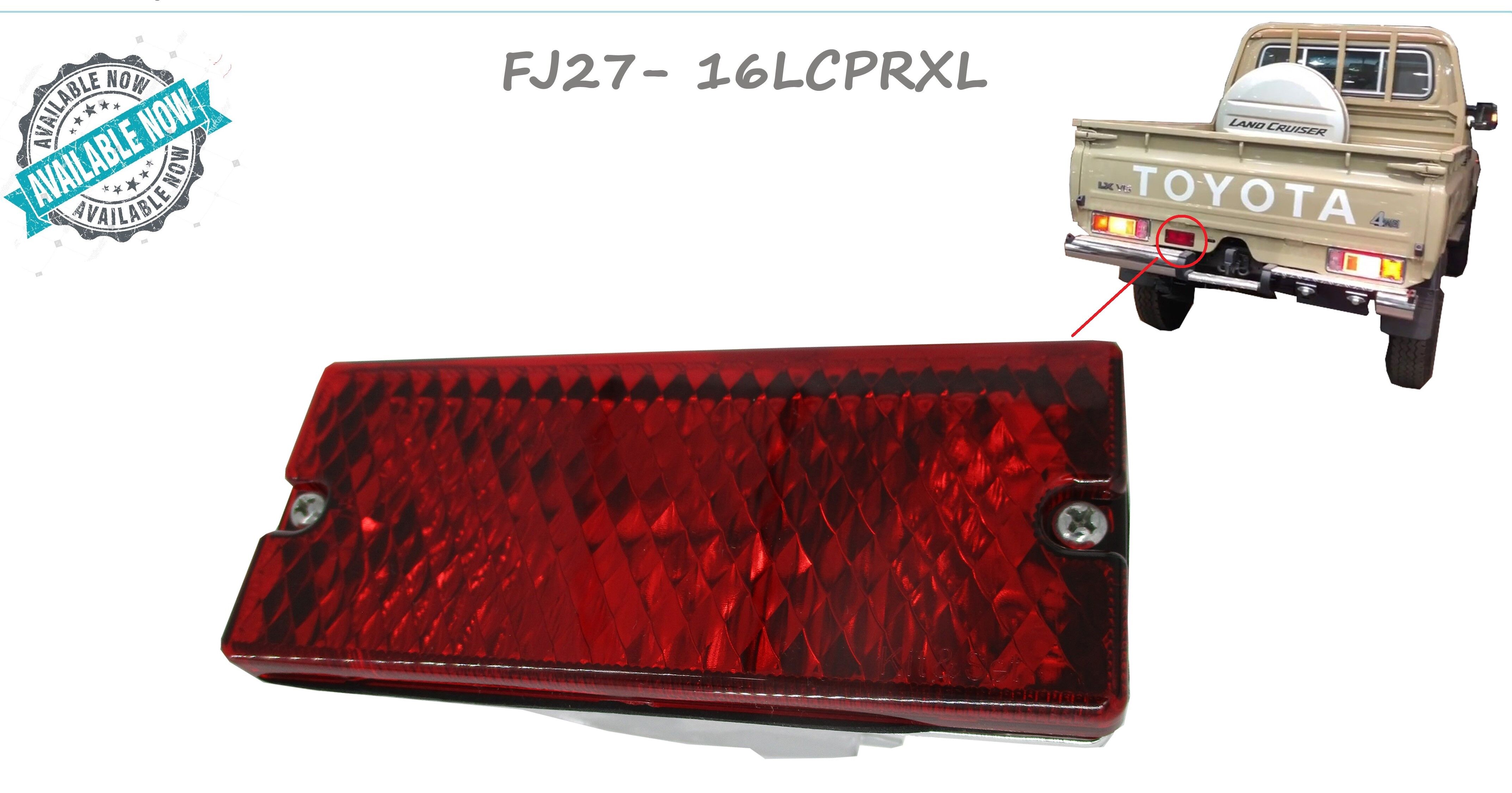 spare parts REFLECTOR LIGHT LAND CRUISER PICKUP 2016 FJ70