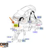 Guard Assy-Front Wheel,Rh Hyundai Sonata 2011 - 2015