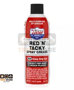 Red “n” tacky spray grease