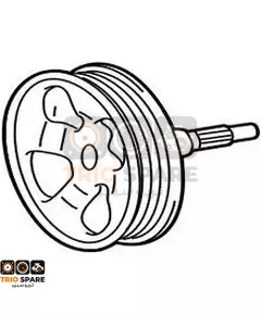 SHAFT-SUB-ASSY-With-PULLEY-TOYOTA-FJ 2007 - 2023