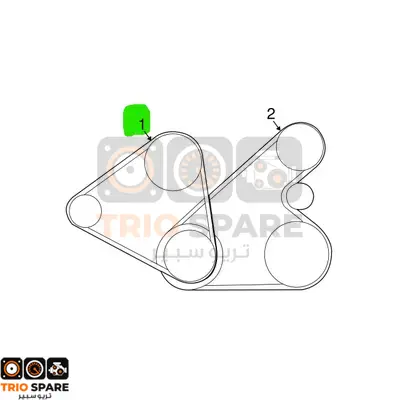 Kia optima on sale serpentine belt replacement