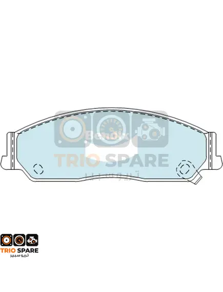 Toyota Camry Front Brake Pads 2010-2017