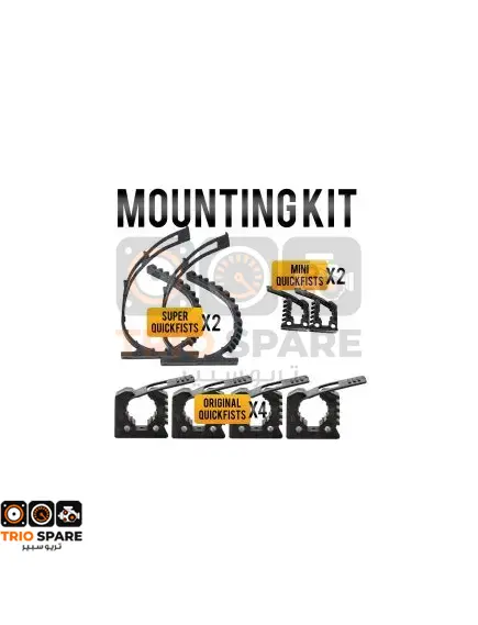 ironman4x4 QUICK FIST CLAMP MOUNTING KIT