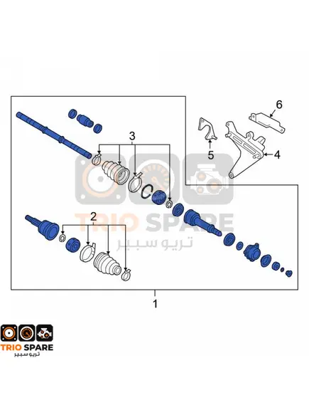 Nissan Altima Front Right Drive Shaft 2019 - 2022