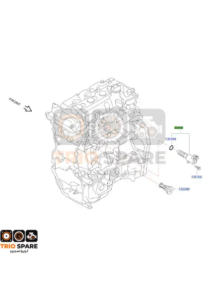 VALVE ASSY-SOLENOID,VALVE TIMING CONTROL Nissan Sunny 2015 - 2022